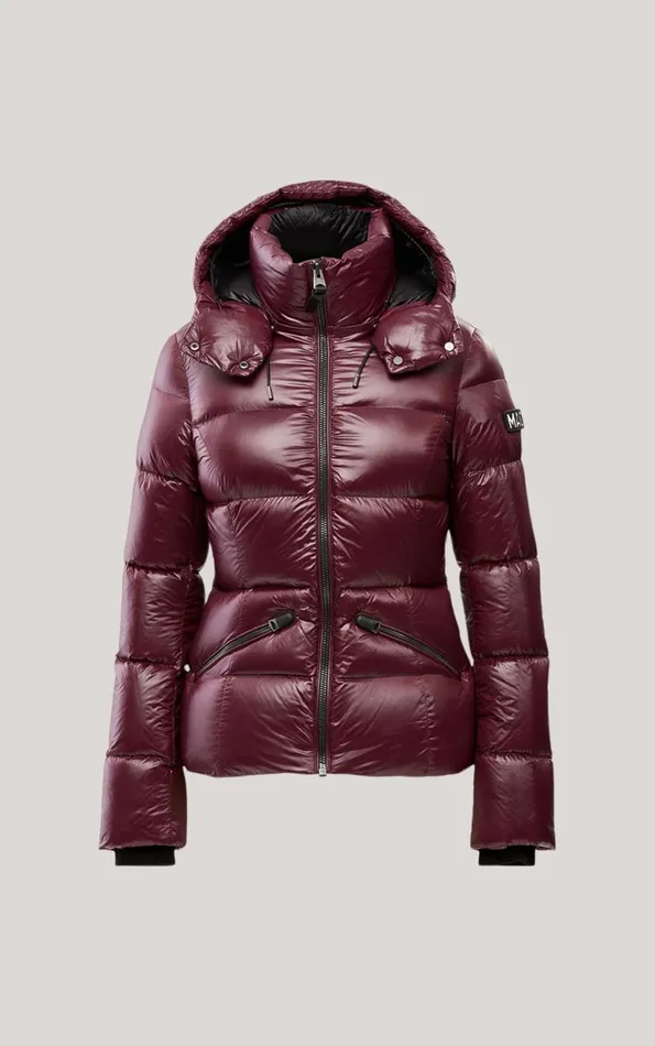 Puffers Women Mackage MADALYN Lustrous Light Down Jacket With Hood For Ladies Black Puffers Women Mackage MADALYN Lustrous Light Down Jacket With Hood For Ladies Black