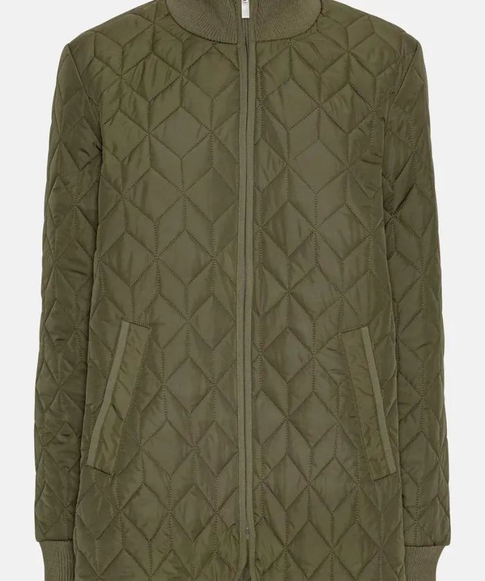 Quilt Jacket 8211 Army Outerwear Ilse Jacobsen All Jackets And Coats