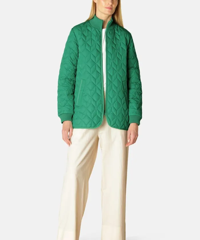 Quilt Jacket 8211 Sea Plant Outerwear Ilse Jacobsen All Jackets And Coats