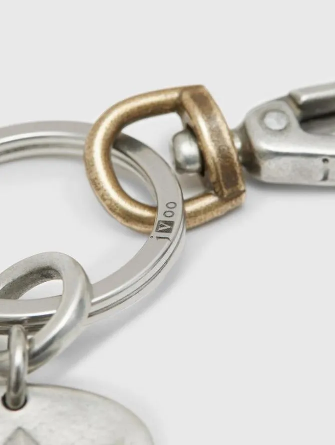 RABBIT KEY CHAIN Grey Dawn Accessories John Varvatos Jewelry