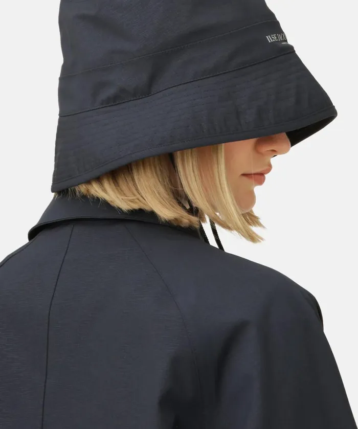 Rain Hat 8211 Dark Indigo Rainwear Ilse Jacobsen Rain Accessories