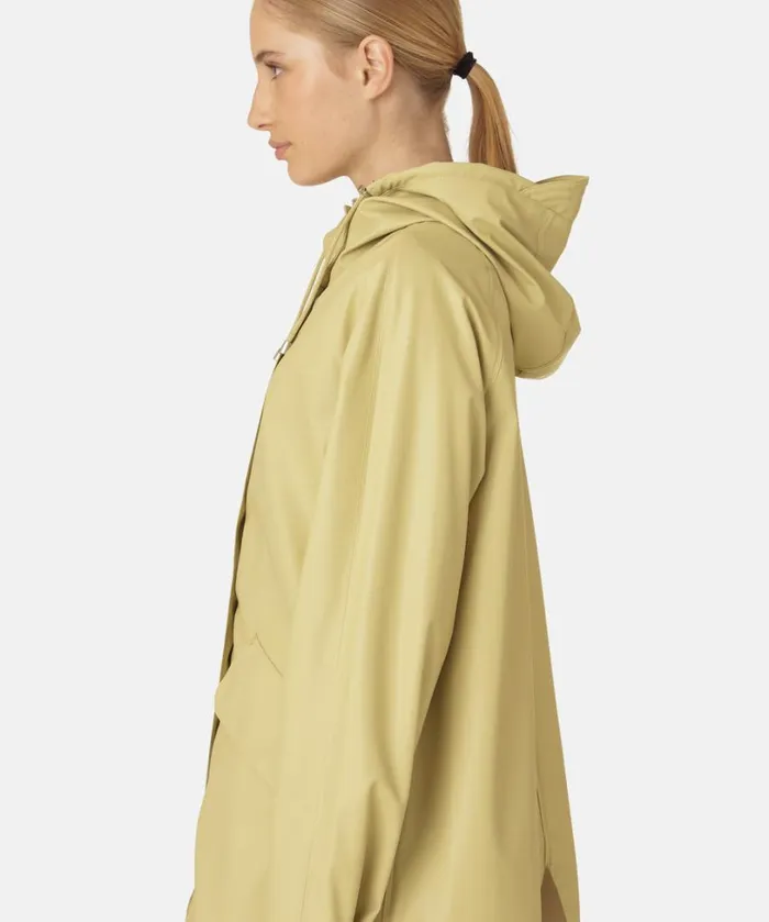 Rain Jacket 8211 Olive Grass Rainwear Ilse Jacobsen Raincoats