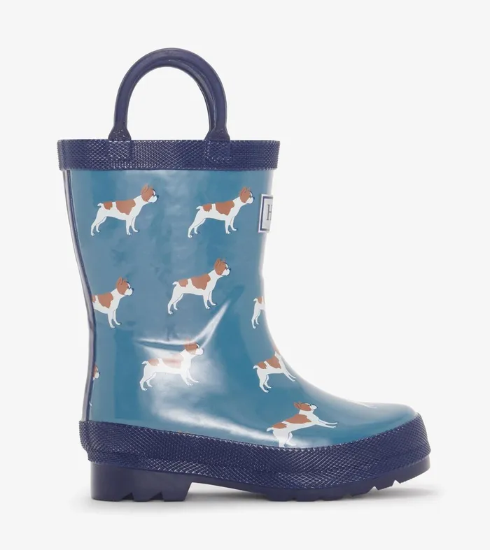 Rainwear Baby and Toddler Hatley Toddler Boys French Bulldogs Rain Boots