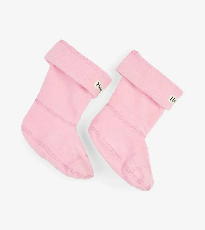 Rainwear Girls Hatley Pink Boot Liners