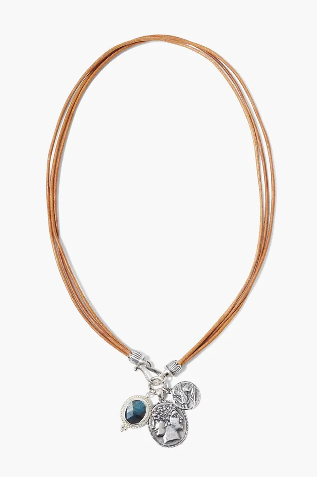 Roma Charm Necklace Labradorite Mix Women Chan Luu Necklaces