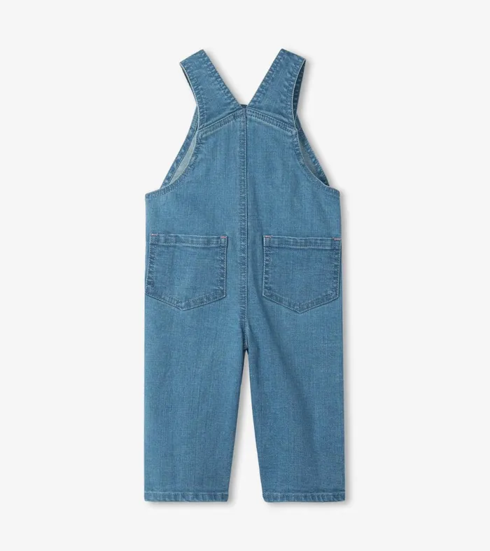 Rompers Baby and Toddler Hatley Baby Spring Blue Denim Overalls