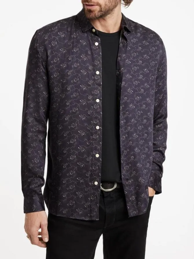 ROSS SHIRT Black Clothing John Varvatos Shirts
