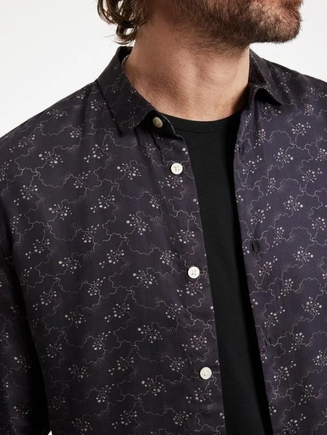 ROSS SHIRT Black Clothing John Varvatos Shirts