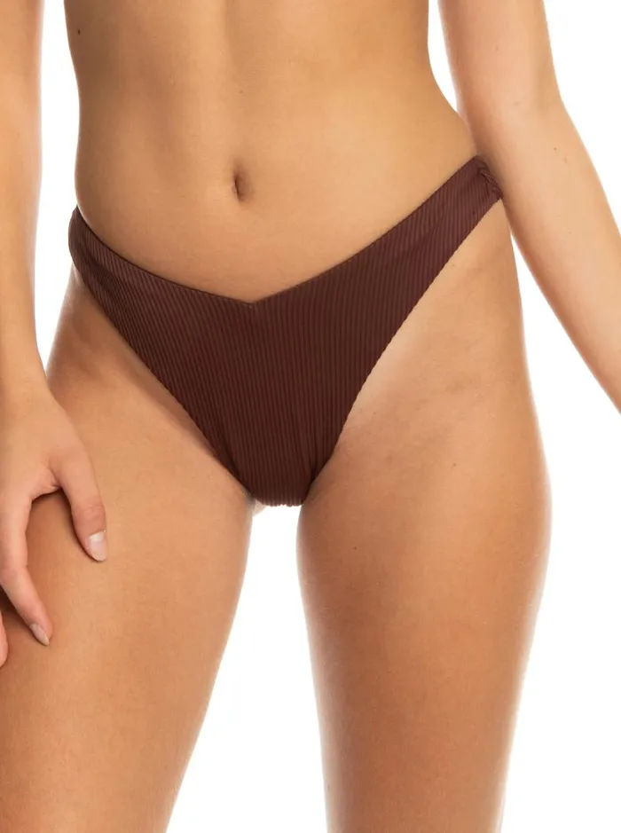 Roxy Bikinis Roxy Love Cheeky Bikini Bottoms Bitter Chocolate 8211 Women Roxy Bikinis Roxy Love Cheeky Bikini Bottoms Bitter Chocolate 8211 Women