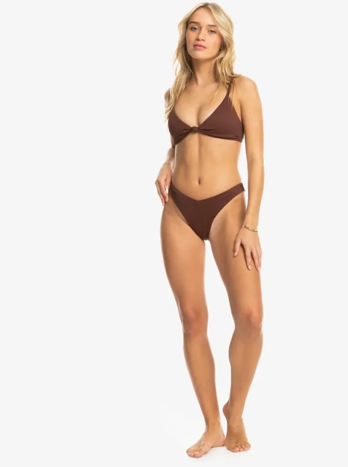 Roxy Bikinis Roxy Love Cheeky Bikini Bottoms Bitter Chocolate 8211 Women Roxy Bikinis Roxy Love Cheeky Bikini Bottoms Bitter Chocolate 8211 Women