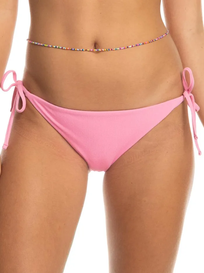 Roxy Bikinis Sun Click TieSide Bikini Bottoms Sachet Pink 8211 Women