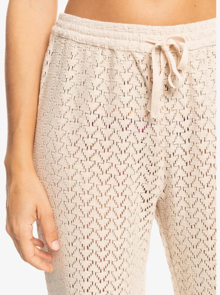 Roxy Cover Ups Mood Moving Beach Trousers Tapioca 8211 Women Roxy Cover Ups Mood Moving Beach Trousers Tapioca 8211 Women