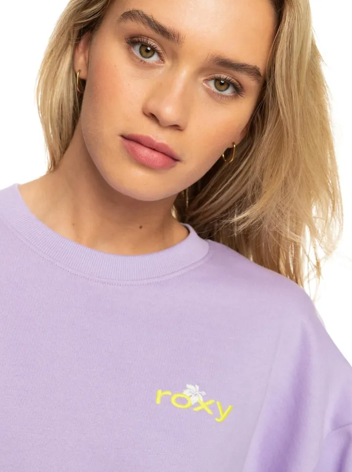 Roxy Fleece and Hoodies SurfKindKate Sweatshirt Purple Rose 8211 Women Roxy Fleece and Hoodies SurfKindKate Sweatshirt Purple Rose 8211 Women