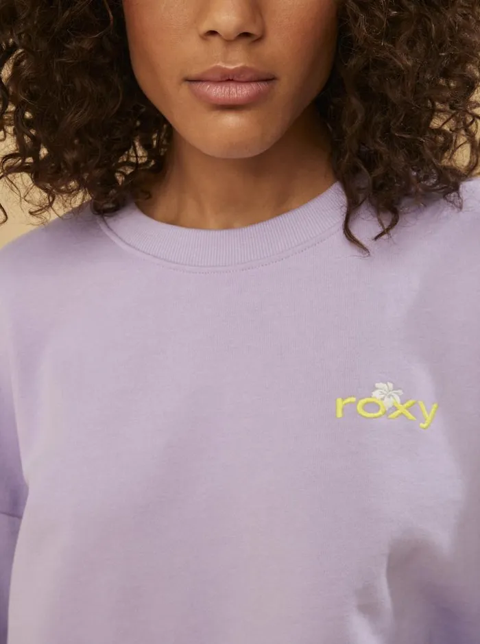 Roxy Fleece and Hoodies SurfKindKate Sweatshirt Purple Rose 8211 Women Roxy Fleece and Hoodies SurfKindKate Sweatshirt Purple Rose 8211 Women