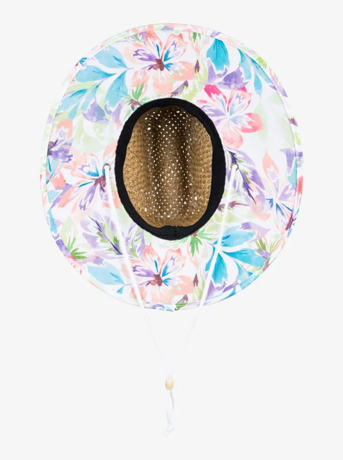 Roxy Hats Pina To My Colada Printed Sun Hat Snow White Pualani Combo 8211 Women