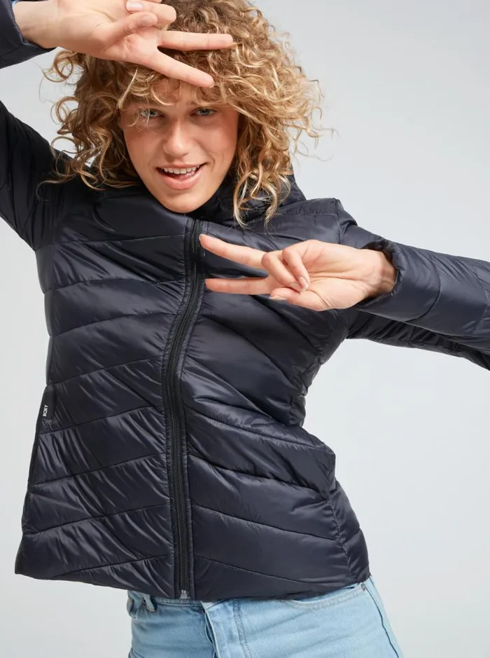 Roxy Jackets Coast Road Hooded Jackets Anthracite 8211 Women Roxy Jackets Coast Road Hooded Jackets Anthracite 8211 Women
