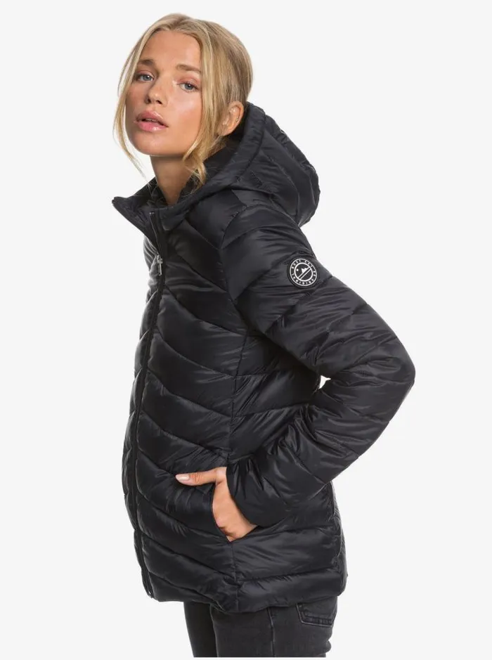 Roxy Jackets Coast Road Hooded Jackets Anthracite 8211 Women Roxy Jackets Coast Road Hooded Jackets Anthracite 8211 Women