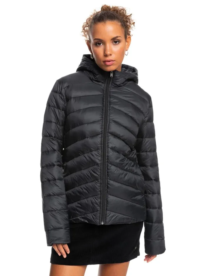 Roxy Jackets Coast Road Hooded Jackets Anthracite 8211 Women Roxy Jackets Coast Road Hooded Jackets Anthracite 8211 Women