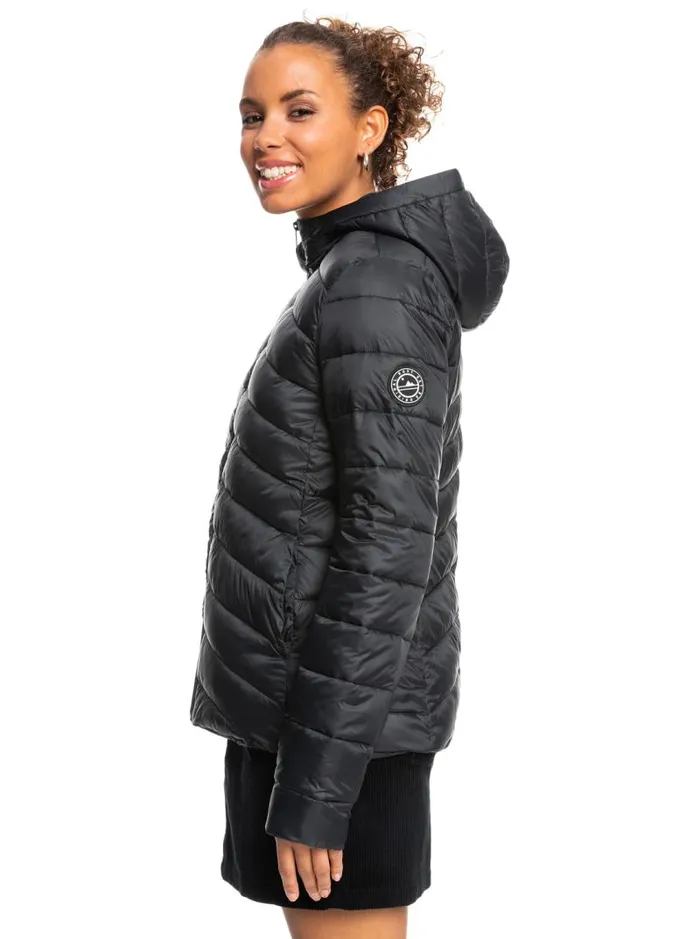 Roxy Jackets Coast Road Hooded Jackets Anthracite 8211 Women Roxy Jackets Coast Road Hooded Jackets Anthracite 8211 Women