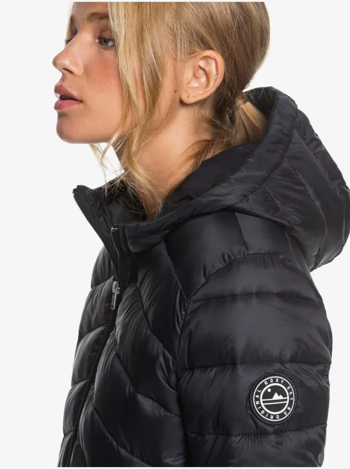 Roxy Jackets Coast Road Hooded Jackets Anthracite 8211 Women Roxy Jackets Coast Road Hooded Jackets Anthracite 8211 Women