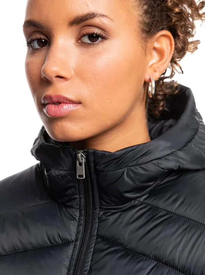 Roxy Jackets Coast Road Hooded Jackets Anthracite 8211 Women Roxy Jackets Coast Road Hooded Jackets Anthracite 8211 Women