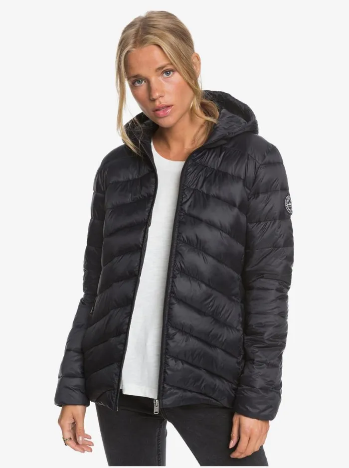 Roxy Jackets Coast Road Hooded Jackets Anthracite 8211 Women Roxy Jackets Coast Road Hooded Jackets Anthracite 8211 Women