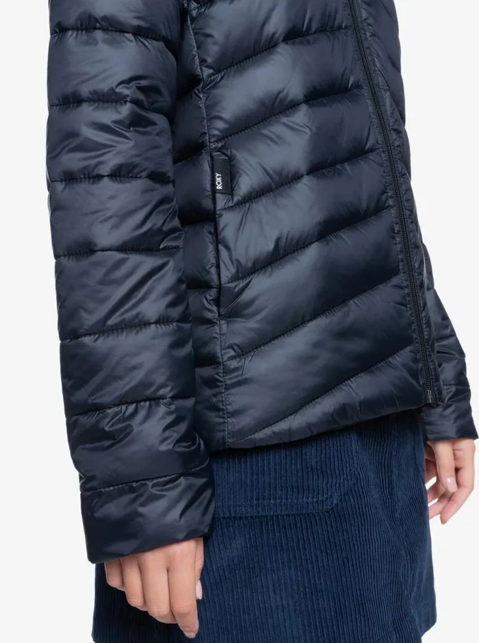 Roxy Jackets Coast Road Hooded Jackets Anthracite 8211 Women Roxy Jackets Coast Road Hooded Jackets Anthracite 8211 Women