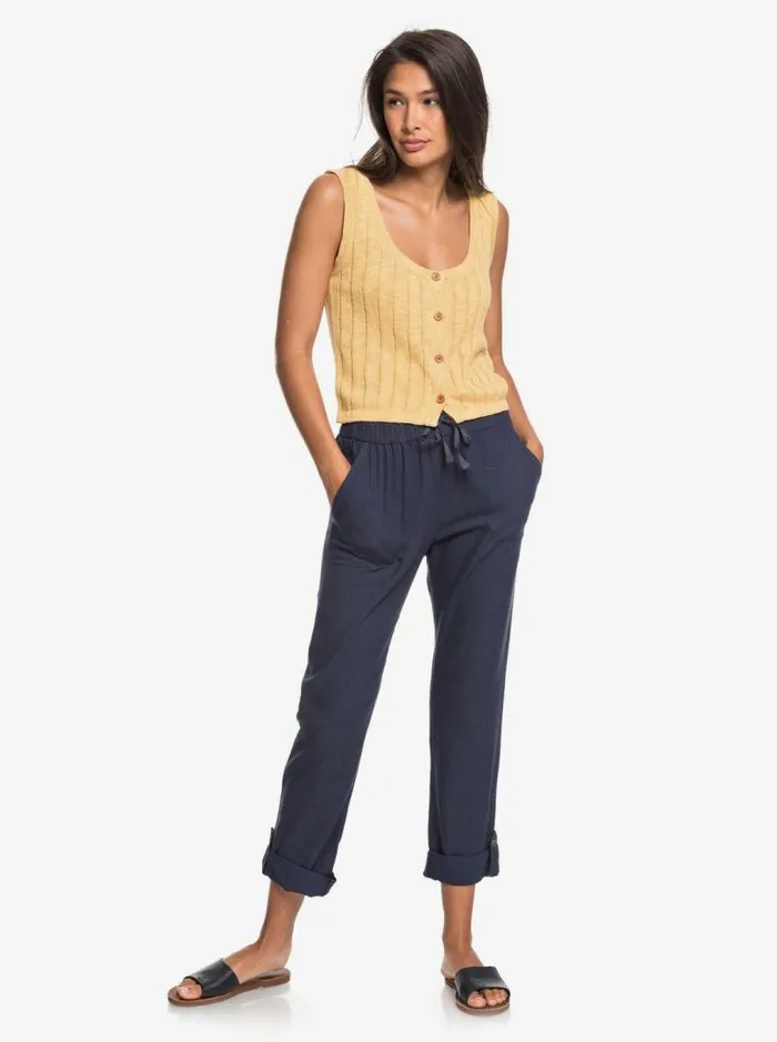 Roxy Pants and Jeans On The Seashore Cargo Pants Mood Indigo 8211 Women