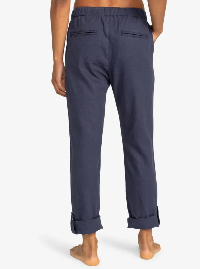 Roxy Pants and Jeans On The Seashore Cargo Pants Mood Indigo 8211 Women Roxy Pants and Jeans On The Seashore Cargo Pants Mood Indigo 8211 Women