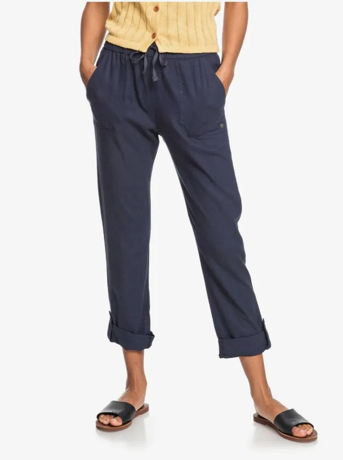 Roxy Pants and Jeans On The Seashore Cargo Pants Mood Indigo 8211 Women Roxy Pants and Jeans On The Seashore Cargo Pants Mood Indigo 8211 Women