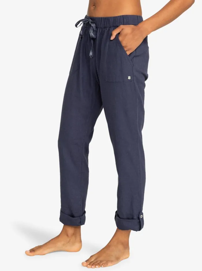 Roxy Pants and Jeans On The Seashore Cargo Pants Mood Indigo 8211 Women Roxy Pants and Jeans On The Seashore Cargo Pants Mood Indigo 8211 Women