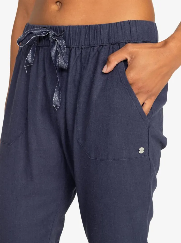 Roxy Pants and Jeans On The Seashore Cargo Pants Mood Indigo 8211 Women Roxy Pants and Jeans On The Seashore Cargo Pants Mood Indigo 8211 Women