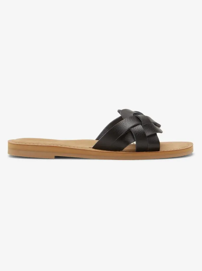 Roxy Sandals Edessa Sandals Black 8211 Women Roxy Sandals Edessa Sandals Black 8211 Women