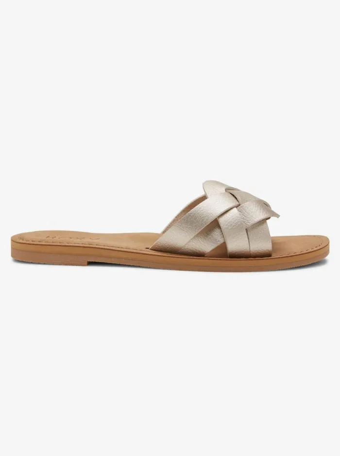 Roxy Sandals Edessa Sandals Champagne 8211 Women
