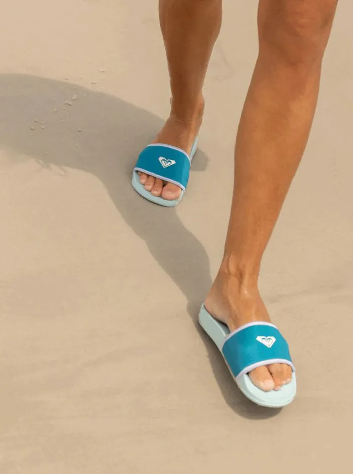 Roxy Sandals Roxy Life Step Into You Sandals Whiteaqua 8211 Women