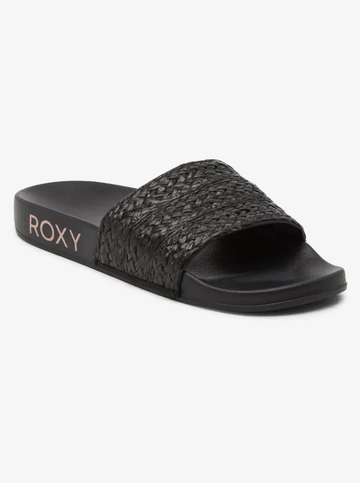 Roxy Sandals Slippy Jute Sandals Black 8211 Women