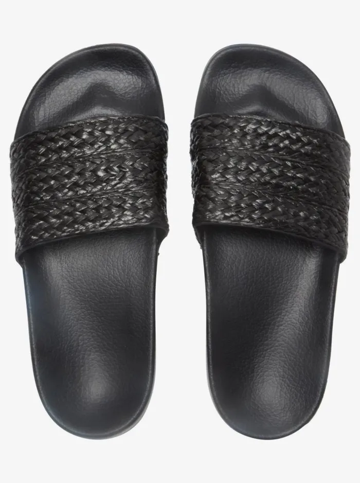Roxy Sandals Slippy Jute Sandals Black 8211 Women