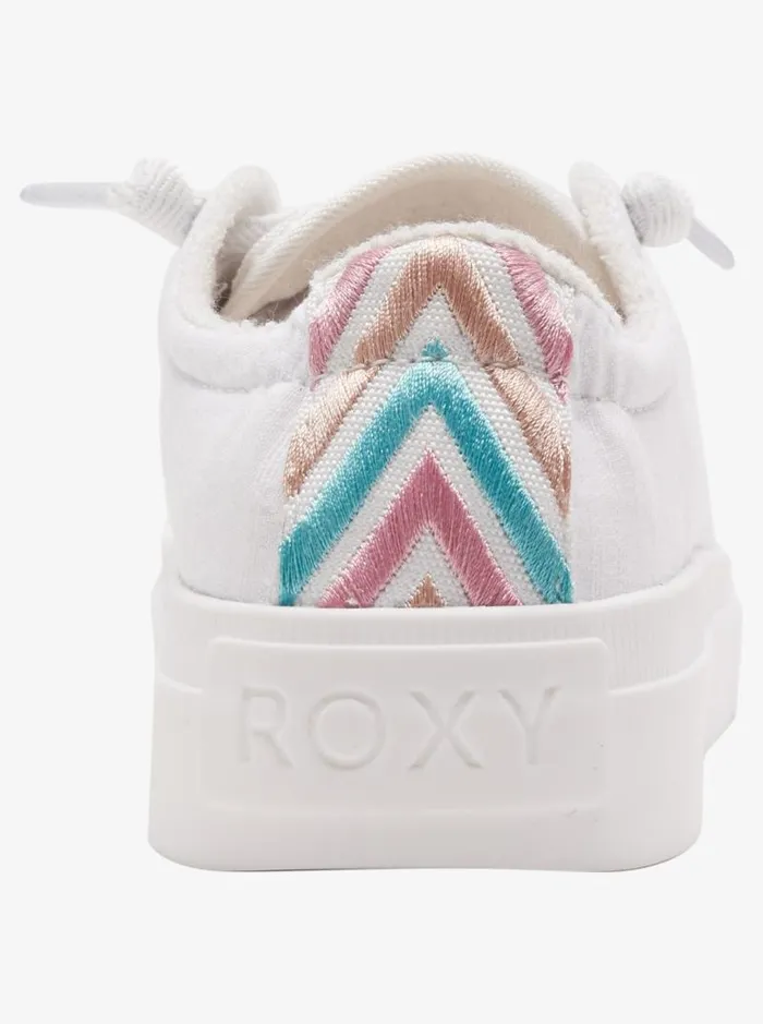 Roxy Shoes and Sandals Girl039s 416 Roxy Rae Direct Attach Shoe White 8211 Kids Roxy Shoes and Sandals Girl039s 416 Roxy Rae Direct Attach Shoe White 8211 Kids