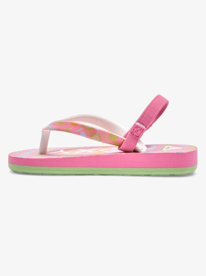 Roxy Shoes and Sandals Toddler039s Pebbles Sandals Crazy Pinksoft Lime 8211 Kids Roxy Shoes and Sandals Toddler039s Pebbles Sandals Crazy Pinksoft Lime 8211 Kids
