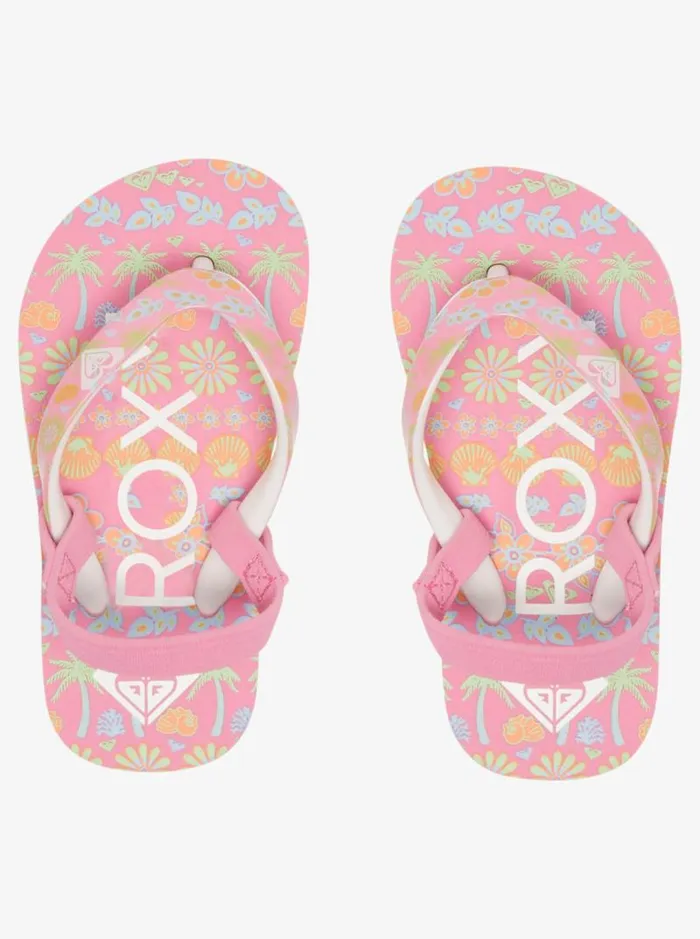 Roxy Shoes and Sandals Toddler039s Pebbles Sandals Crazy Pinksoft Lime 8211 Kids Roxy Shoes and Sandals Toddler039s Pebbles Sandals Crazy Pinksoft Lime 8211 Kids