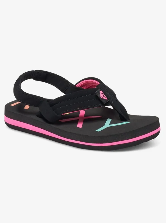 Roxy Shoes and Sandals Toddler039s Vista Sandals Black 8211 Kids