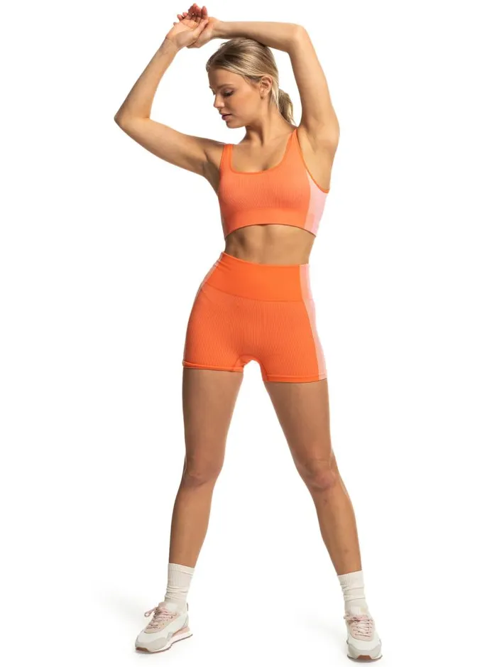 Roxy Shorts Chill Out Seamless Bike Shorts Tigerlily 8211 Women