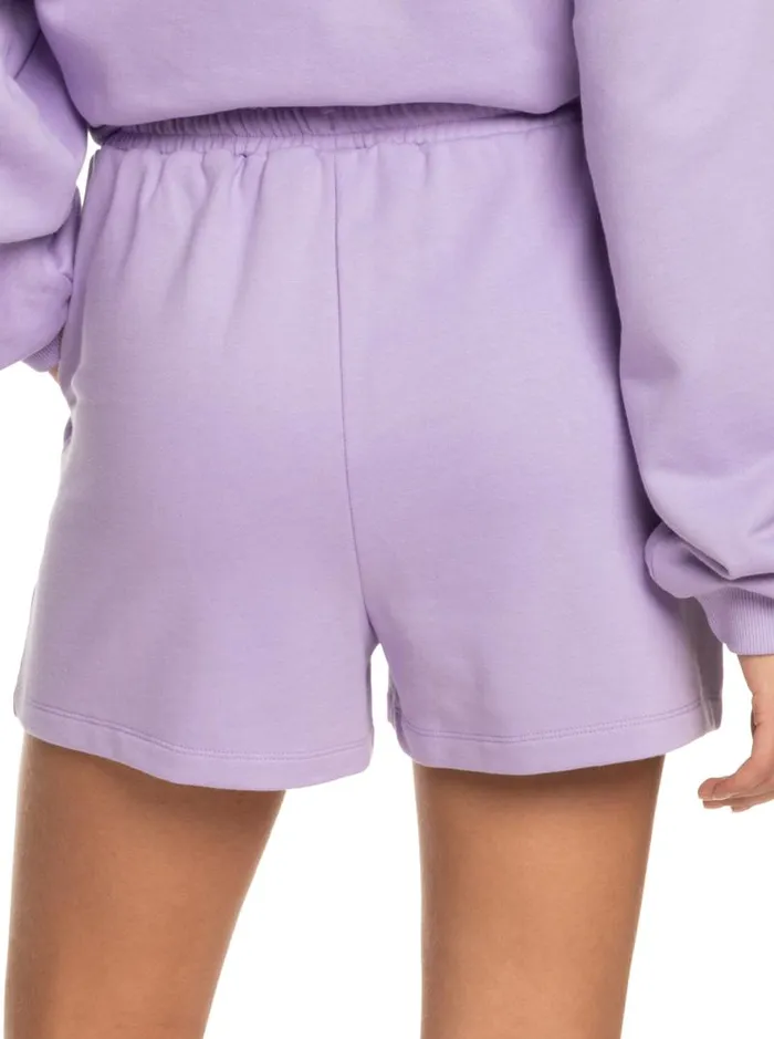 Roxy Shorts SurfKindKate Sweat Shorts Purple Rose 8211 Women