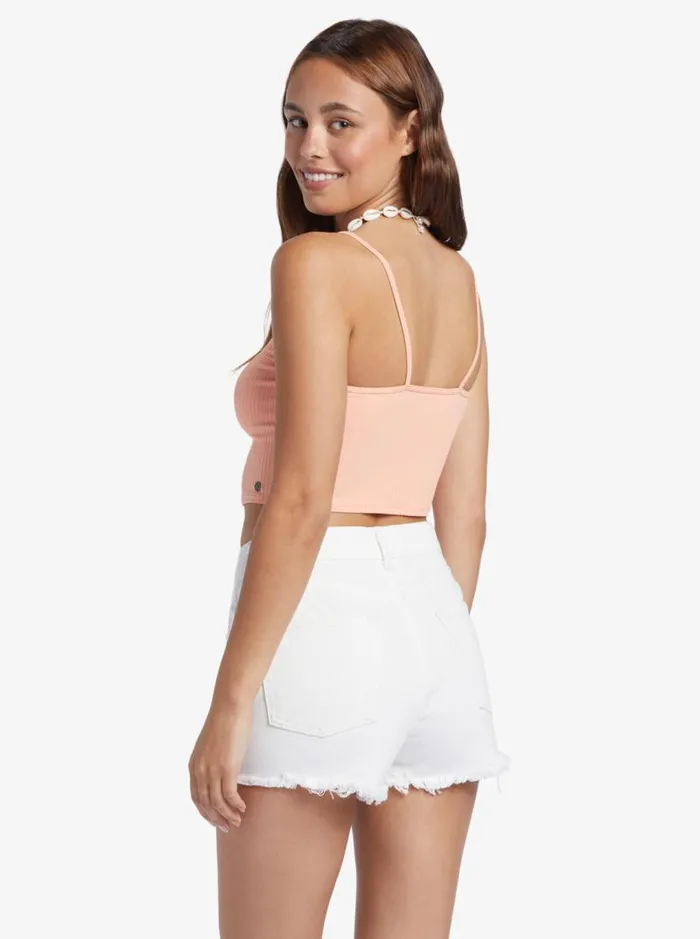 Roxy Tees and Tanks Roxy Brami Strappy Top Papaya Punch 8211 Women Roxy Tees and Tanks Roxy Brami Strappy Top Papaya Punch 8211 Women