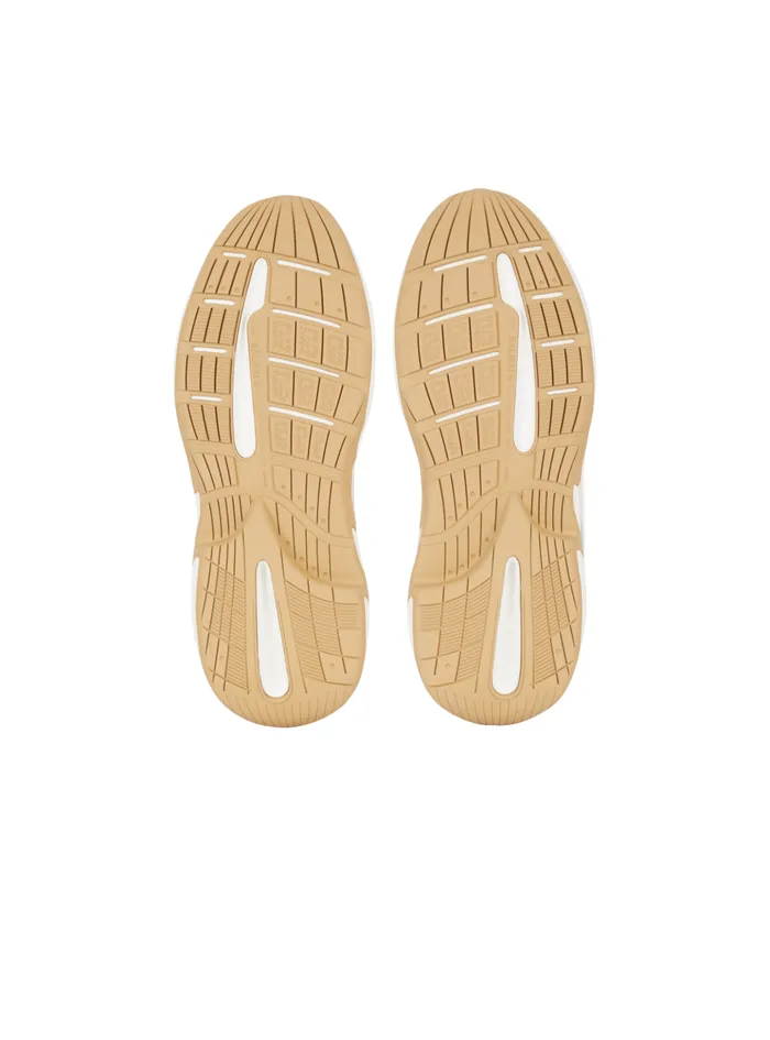 RunRow Leather Sneakers Beige Women Balmain Sneakers
