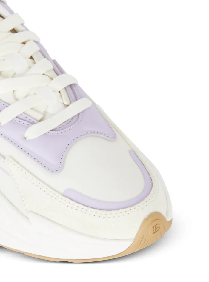 RunRow Leather Sneakers Beige Women Balmain Sneakers