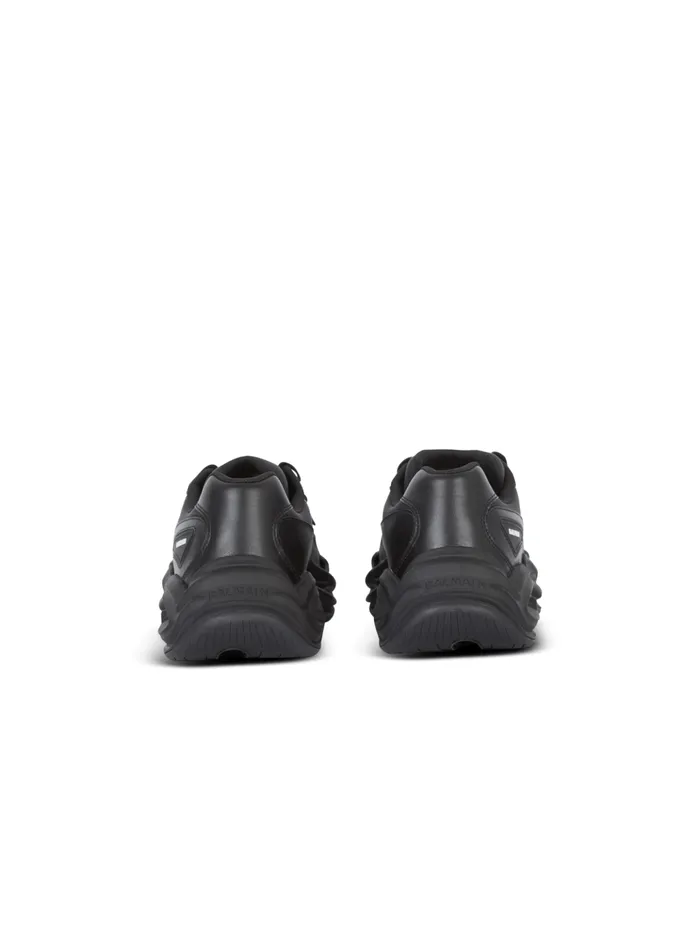 RunRow Leather Sneakers Black Women Balmain Sneakers