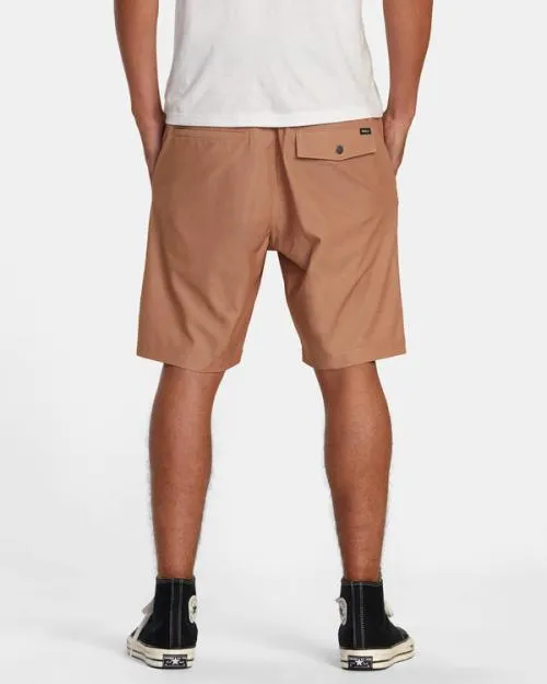 Rvca All Time Hemp Hybrid 19034 Shorts Camel Men Shorts and Hybrids