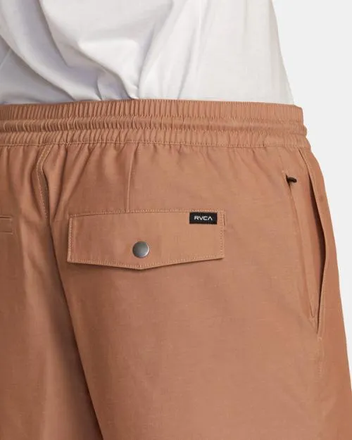 Rvca All Time Hemp Hybrid 19034 Shorts Camel Men Shorts and Hybrids