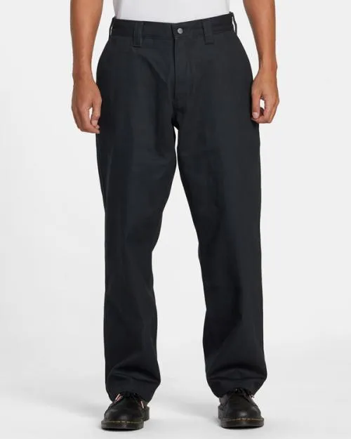 Rvca Americana Chinos Black Men Pants